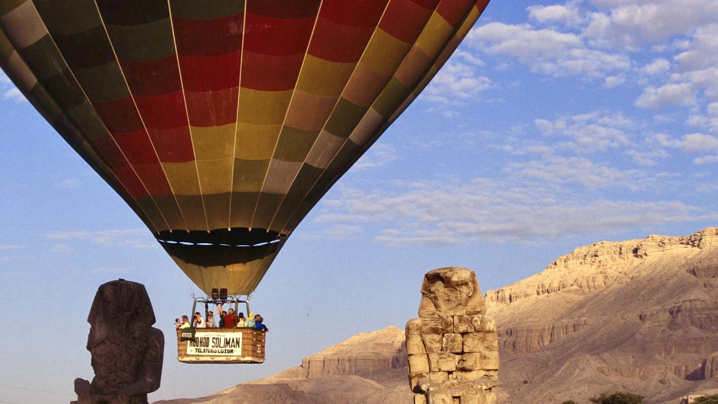 Hot air balloon luxor 